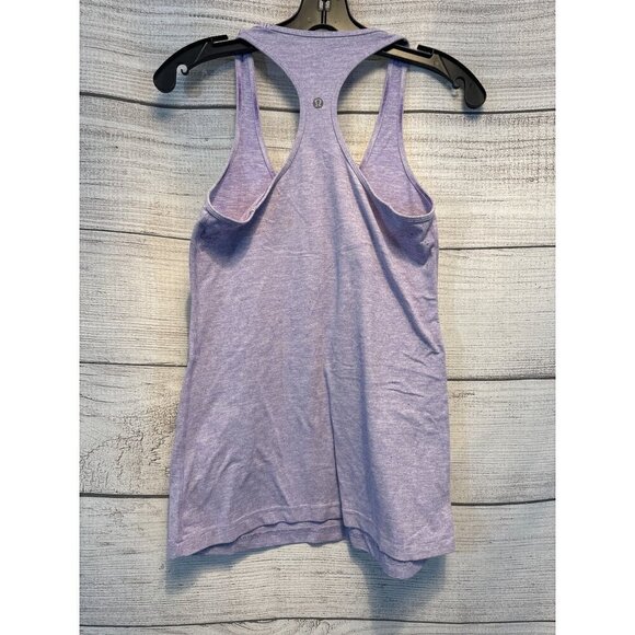 Lululemon Cool Racerback Purple Tank Top - Picture 2 of 2